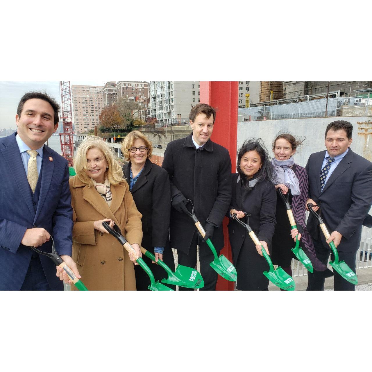 Custom Painted Small D Handle Ceremonial Shovel