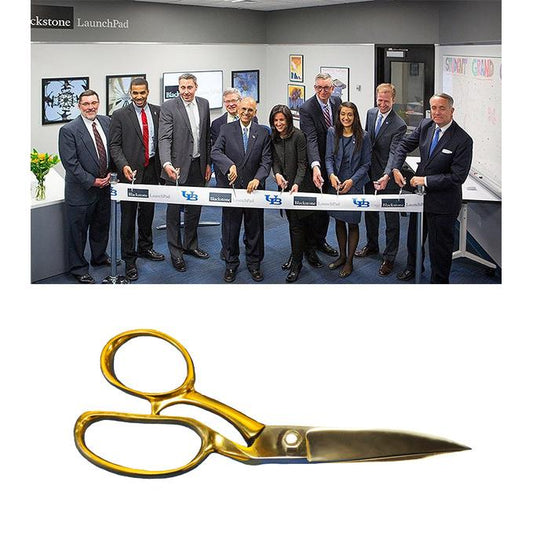 Mini Gold Chrome 6 inch Ceremonial Scissors