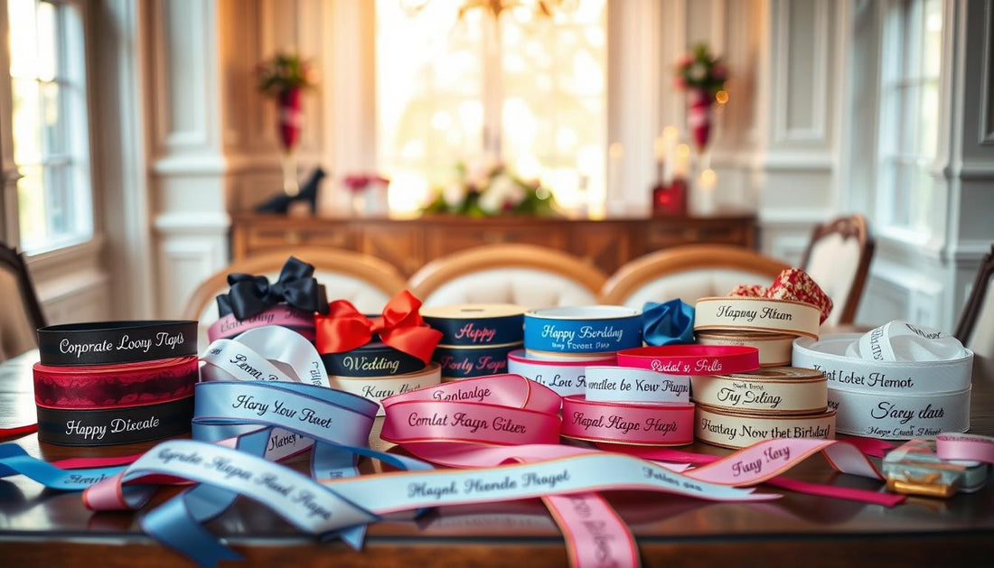 Custom Personalized Ribbon: Small Detail, Big Impact on Event Branding