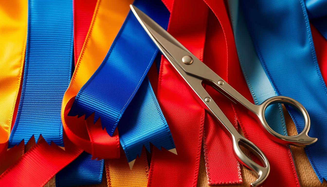Creative Ways to Pair Award Ribbons with Matching Scissors and Bows fo ...
