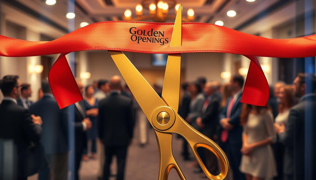 Ordering the Perfect Company Logo Ribbon for Your Grand Opening