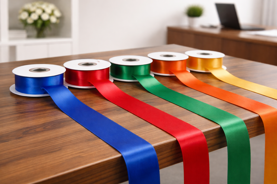 Custom Imprinted Ribbon: A Complete Guide for Small Business Events