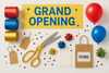 Event Supplies for Grand Openings: Ceremonial Scissors to Custom Ribbon