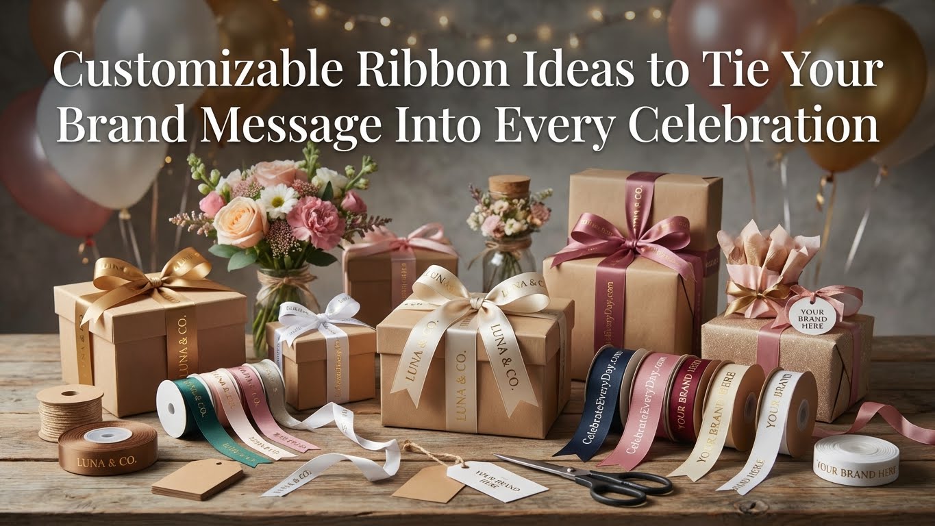 Customizable Ribbon Ideas to Tie Your Brand Message Into Every Celebra ...