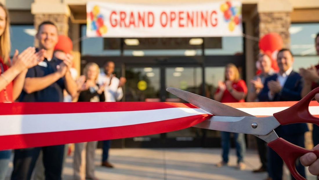 red and white ribbon