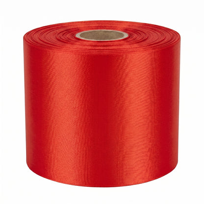 4 Inch Wide Plain Satin Ribbon