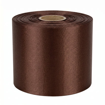 4 Inch Wide Plain Satin Ribbon
