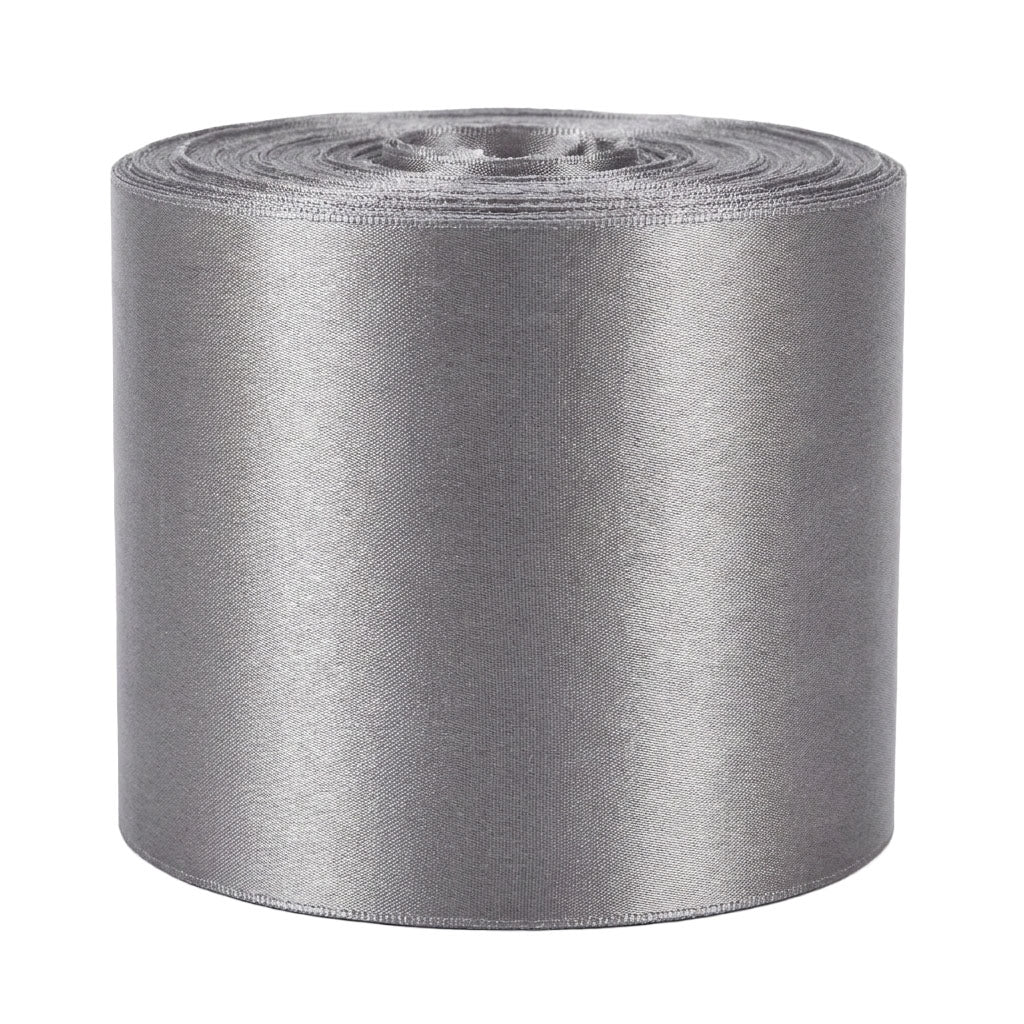 4 Inch Wide Plain Satin Ribbon