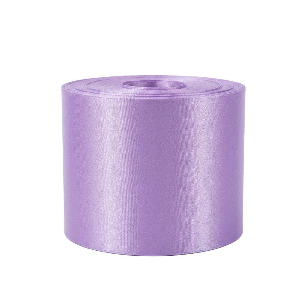 4 Inch Wide Plain Satin Ribbon