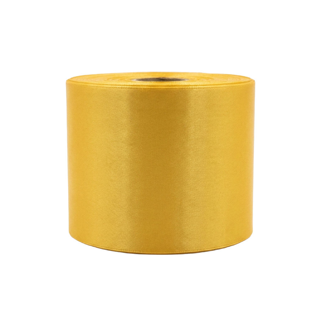 4 Inch Wide Plain Satin Ribbon