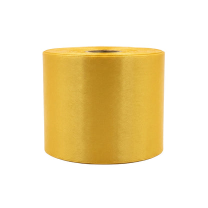4 Inch Wide Plain Satin Ribbon