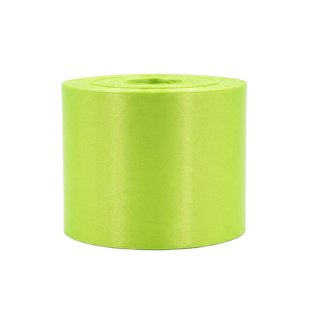 4 Inch Wide Plain Satin Ribbon
