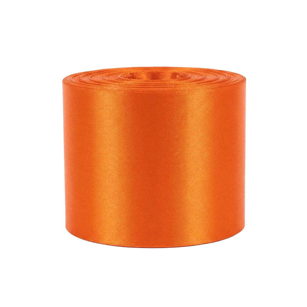 4 Inch Wide Plain Satin Ribbon