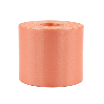 4 Inch Wide Plain Satin Ribbon