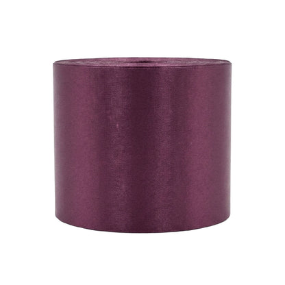 6 Inch Wide Plain Satin Ribbon