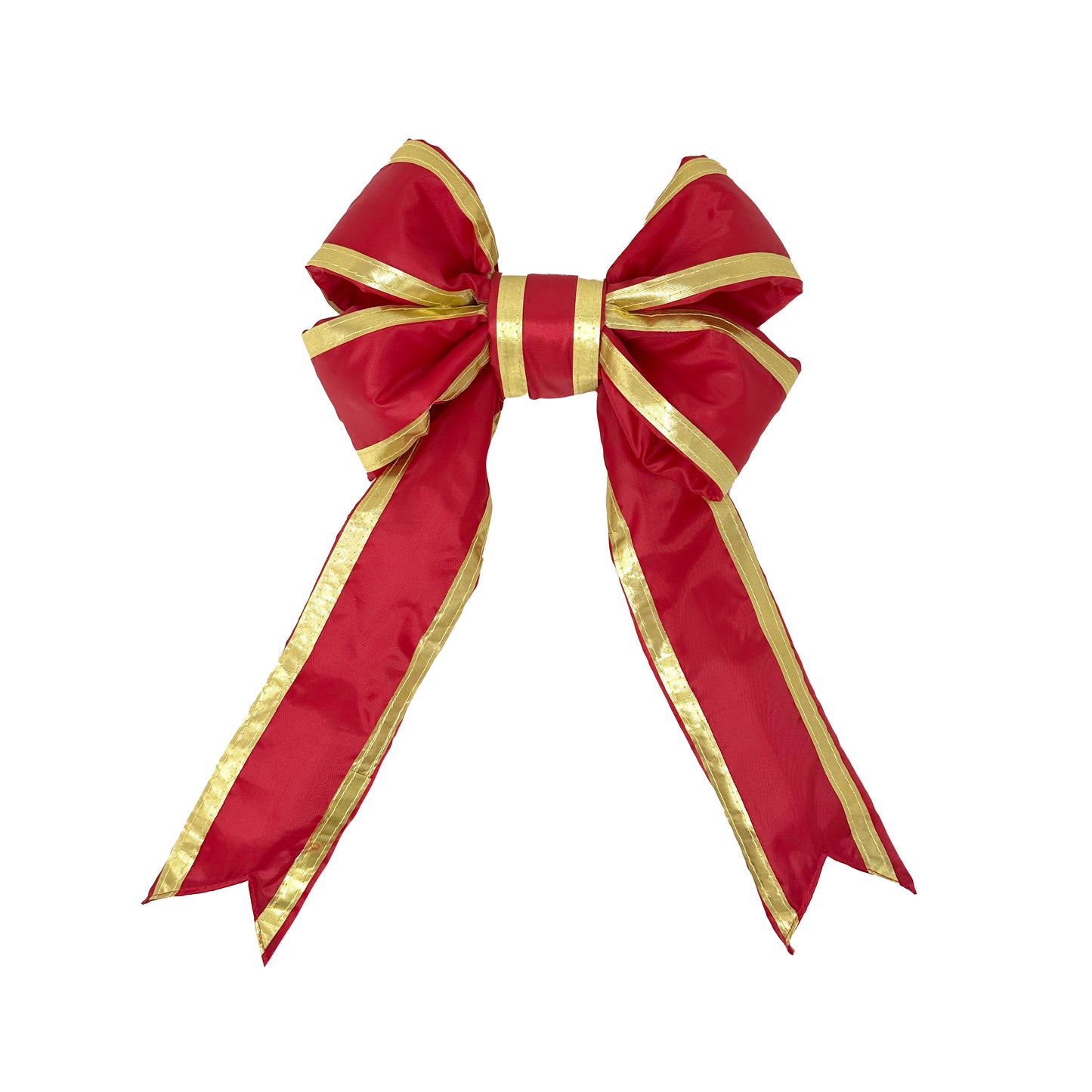 3-D Giant RED Nylon Building Bow