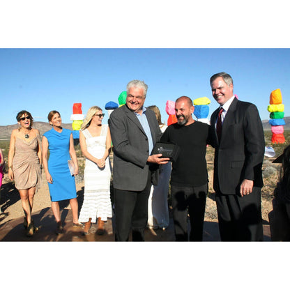 6 Inch Crystal Key Award