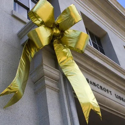 Giant Gold Building or Car Bow