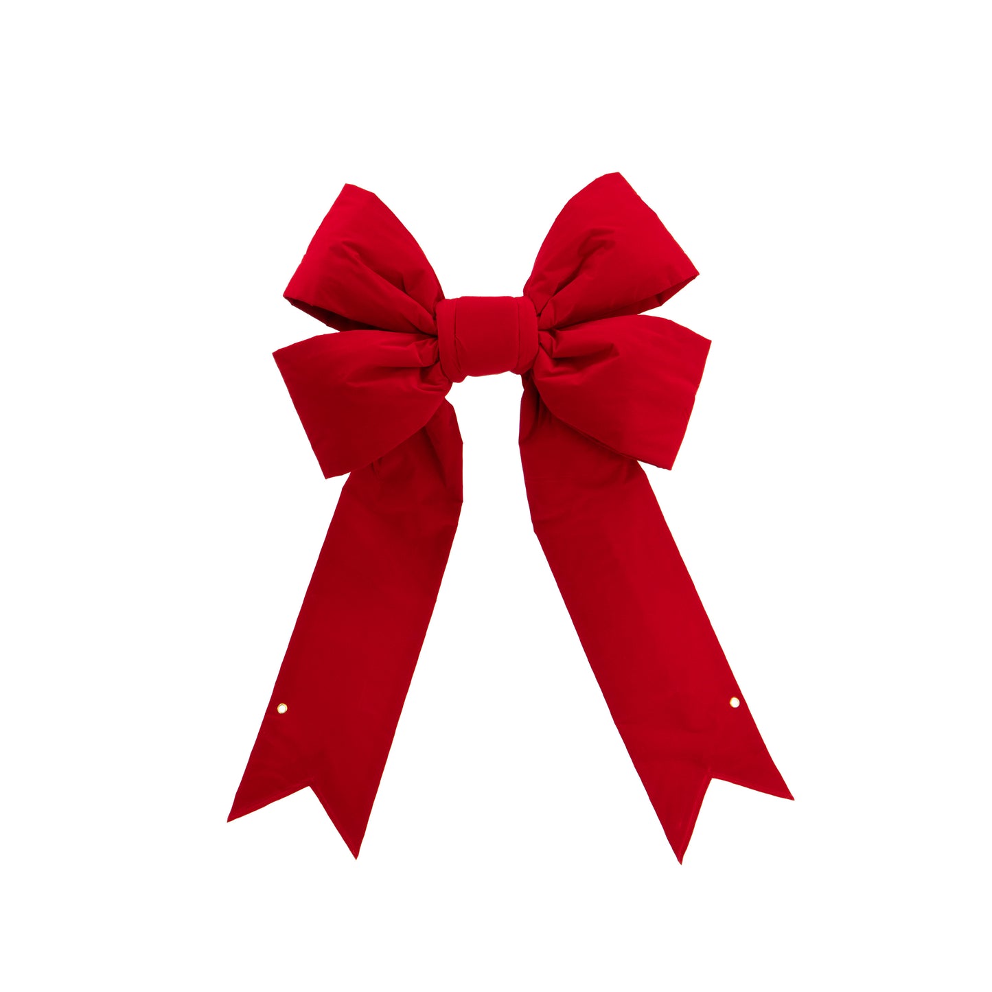 3-D Giant RED Velvet Building Bow