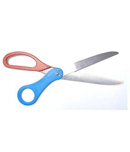 Custom Color 25 inch Scissors - Red and Blue