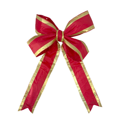 3-D Giant RED Nylon Building Bow