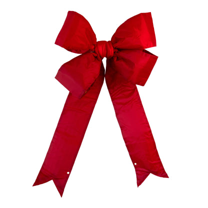 3-D Giant RED Nylon Building Bow