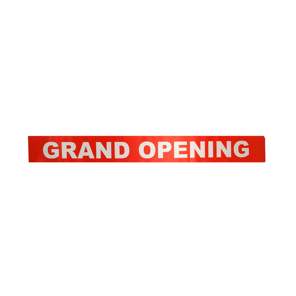 6 Inch Wide Grand Opening Ribbon - Golden Openings