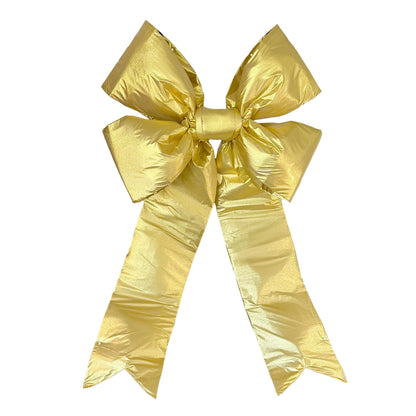 Metallic Gold Lamé Bow