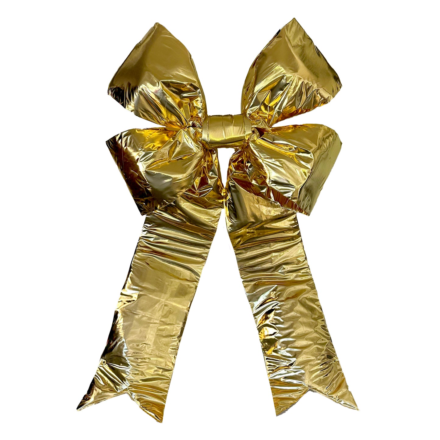 Metallic Gold Mylar Bow