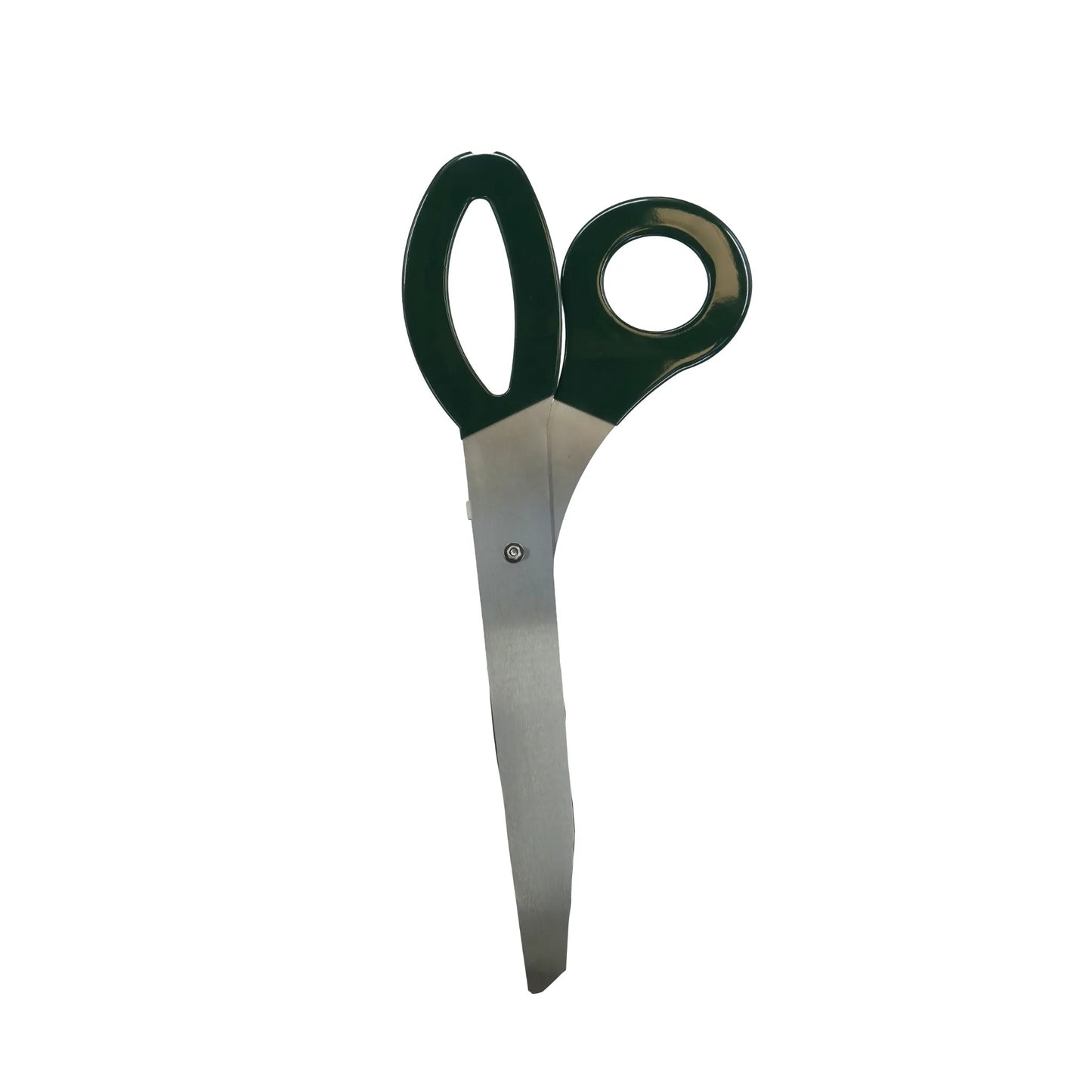 3 Foot Ceremonial Scissors - Hunter Green Handles