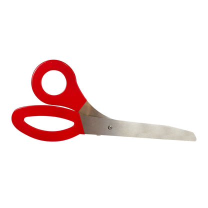 3 Foot Ceremonial Scissors - Red Handles