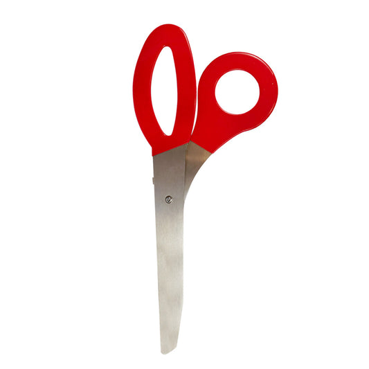 3 Foot Ceremonial Scissors - Red Handles