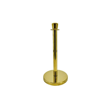 Mini Golden Brass or Chrome Metal Stanchion