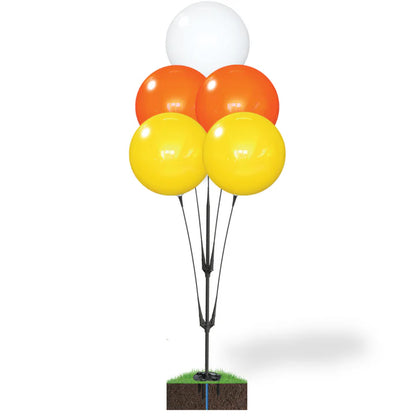 Seasonal Tough Cluster Reusable 5-Balloon Pole Kit