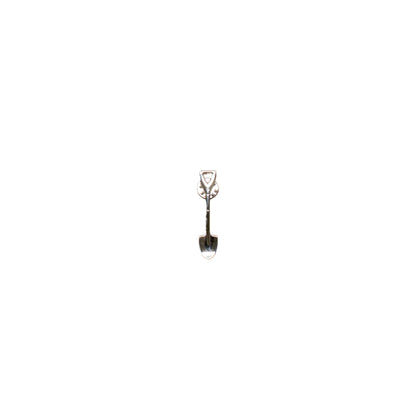 Gold or Silver Plated Shovel Lapel Pin - Large
