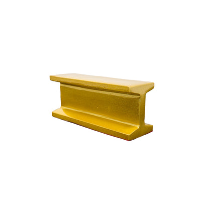 I Beam Paperweight in Gold, Silver or Black Finish