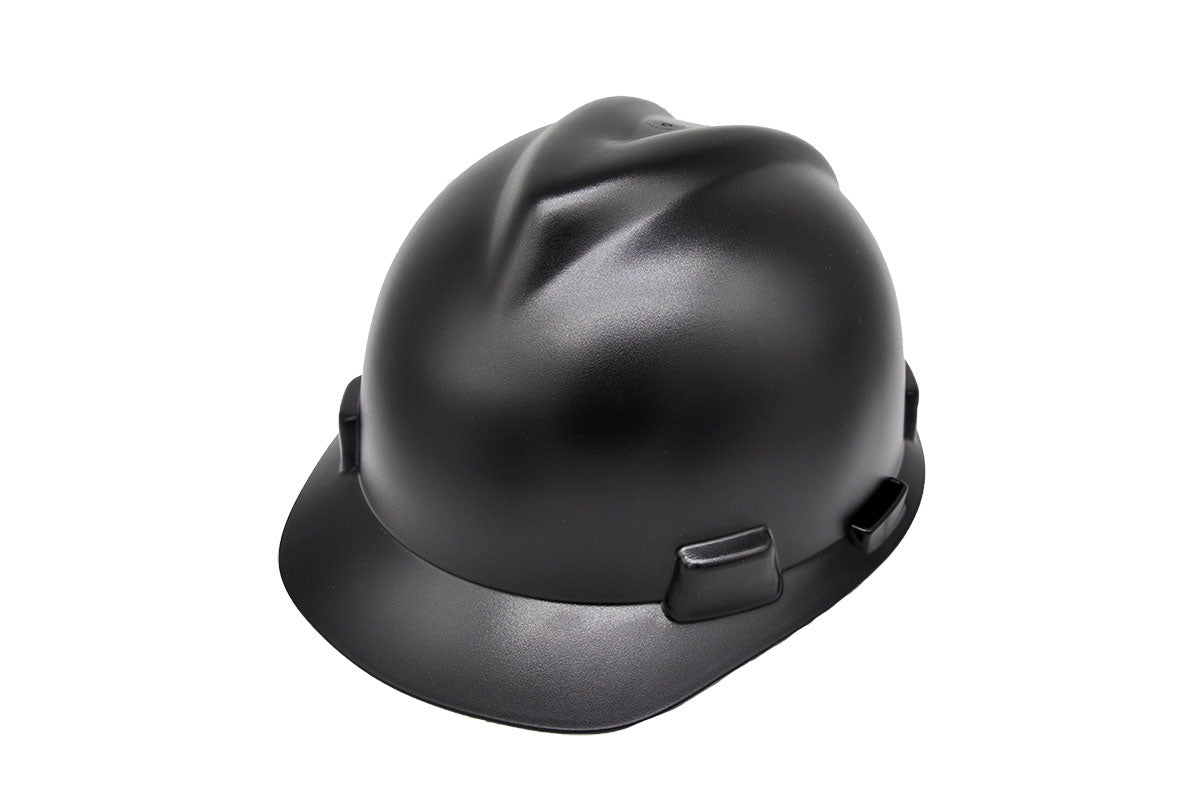 Matte Black V-Guard Hard Hat with Fas-Trac Suspension