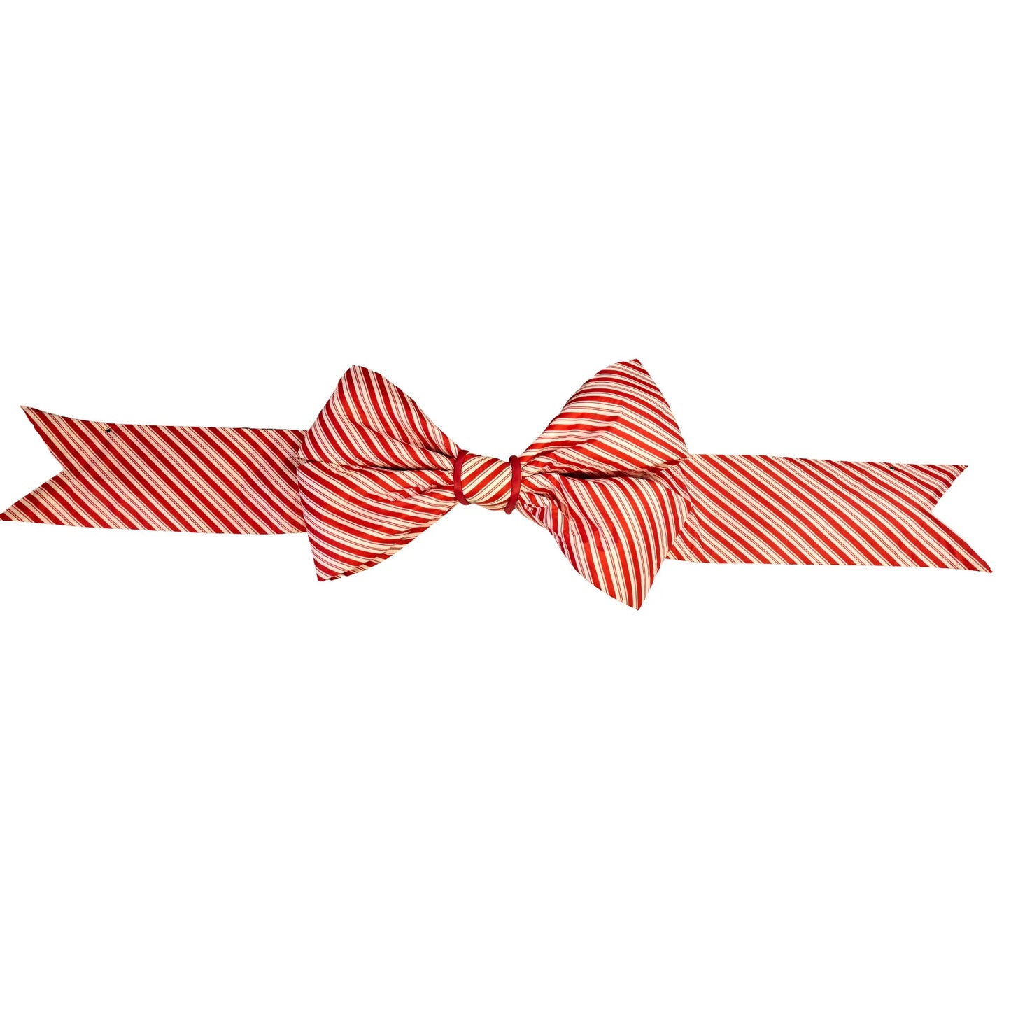 Giant 60 inch Candy Cane Striped Bow