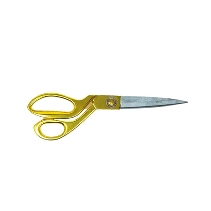 9.5 Inch Gold and Chrome Handle Scissors