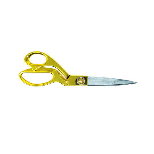 9.5 Inch Gold and Chrome Handle Scissors