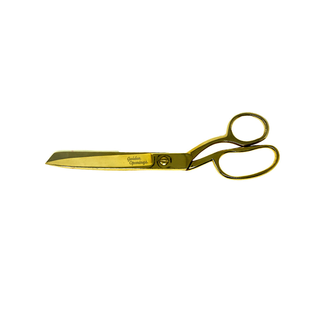 10 inch Gold Plated Scissors - Golden Openings