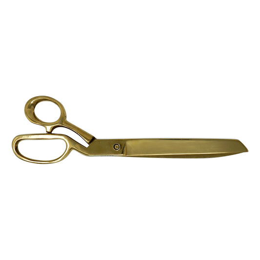 12 Inch Gold Plated Ceremonial Scissors