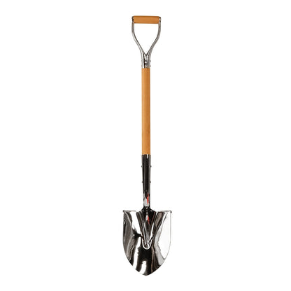 Show Stopping Chrome Plated Regular Ceremonial D Handle Shovel