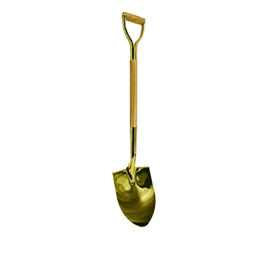 Show Stopping Gold Plated Flat Ceremonial Shovel