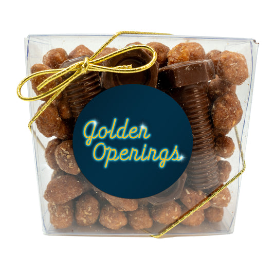 Peanuts and Chocolate Nuts & Bolts Box