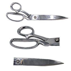 12 Inch Nickel Plated Scissors