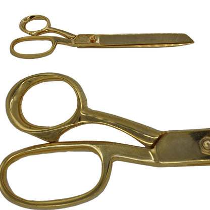 12 Inch Gold Plated Ceremonial Scissors