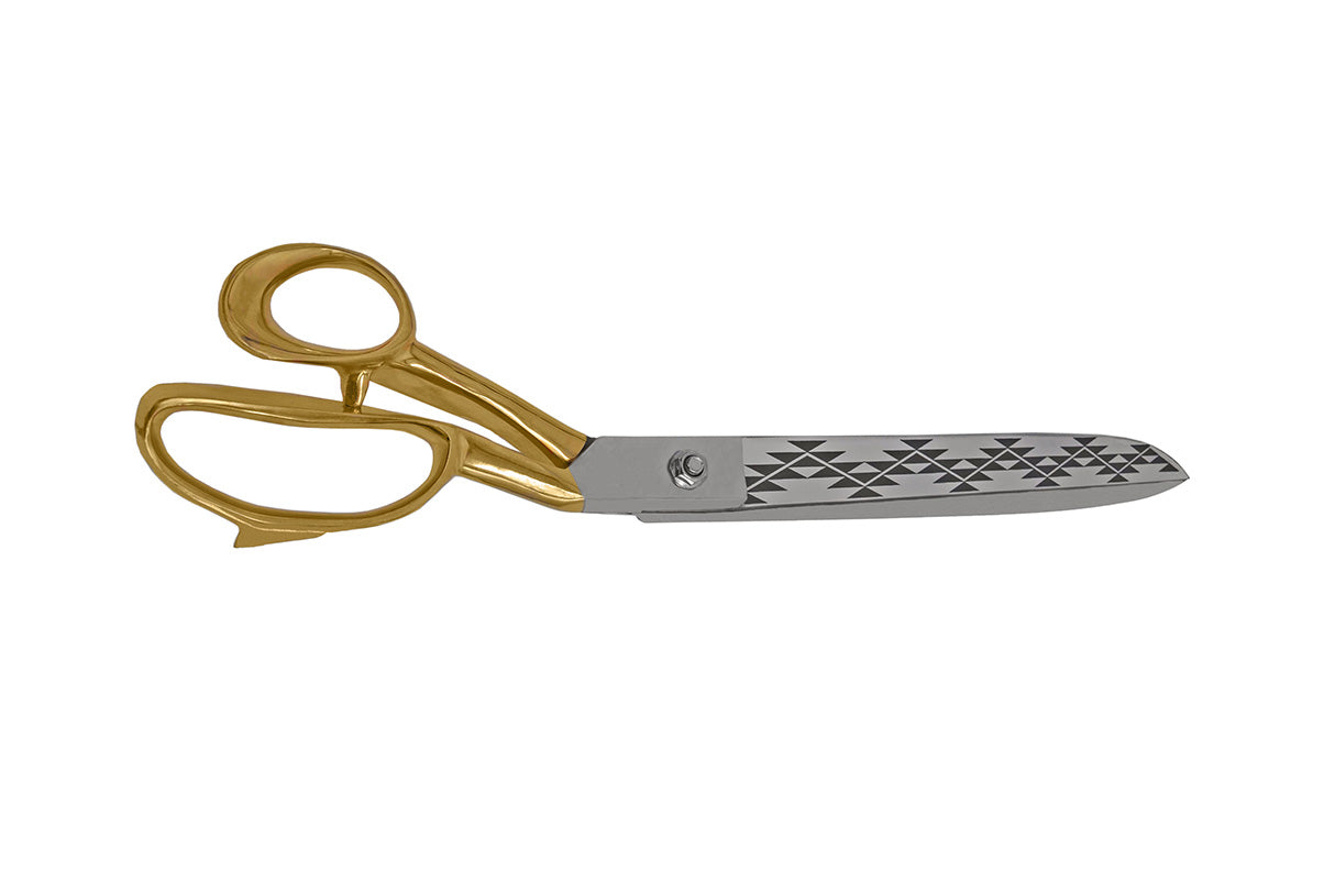 20 Inch Gold Handle Ceremonial Scissors