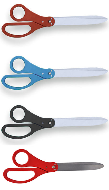 25 inch Giant Ceremonial Scissors - Choose Your Color