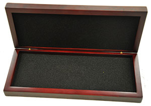 8 inch Rosewood Ceremonial Scissors Display Box